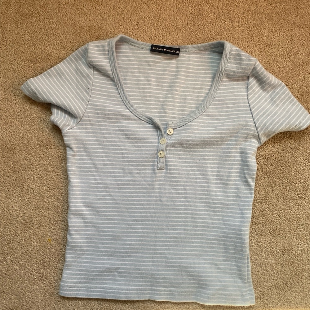 brandy scoop neck top